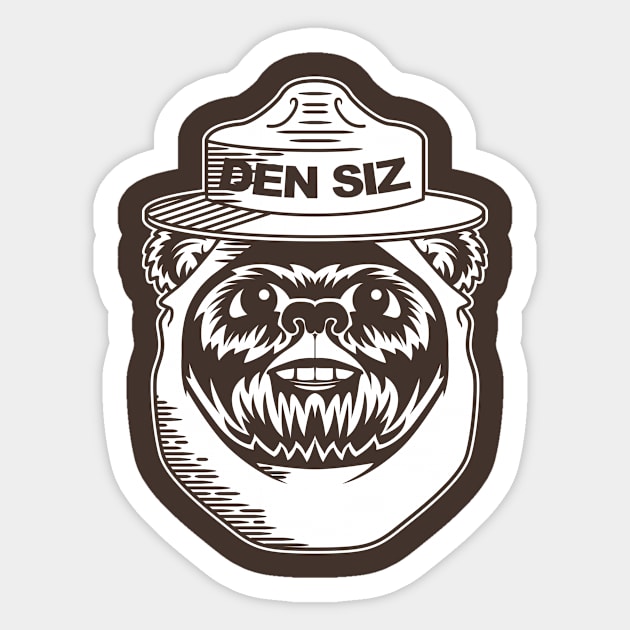 Den Siz Sticker by dann